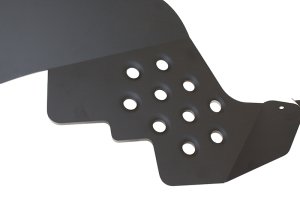 Jeep Wrangler Unlimited JKU Inner Fender Kit - Front + Rear - Fishbone Offroad - Aluminum - Black - `07-`18